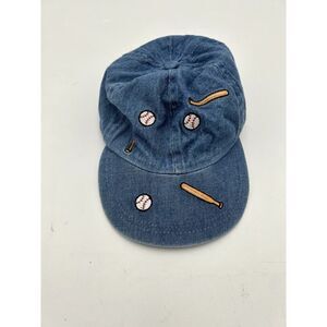Sport Baseball Cap Men's Blue‎ Denim 100% Cotton Lightweight Outdoor Hat
